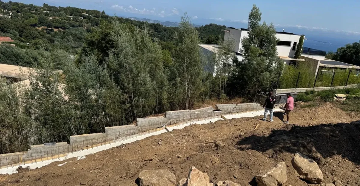 Ai Construction Renovation Villa Saint Raphael Terrassement